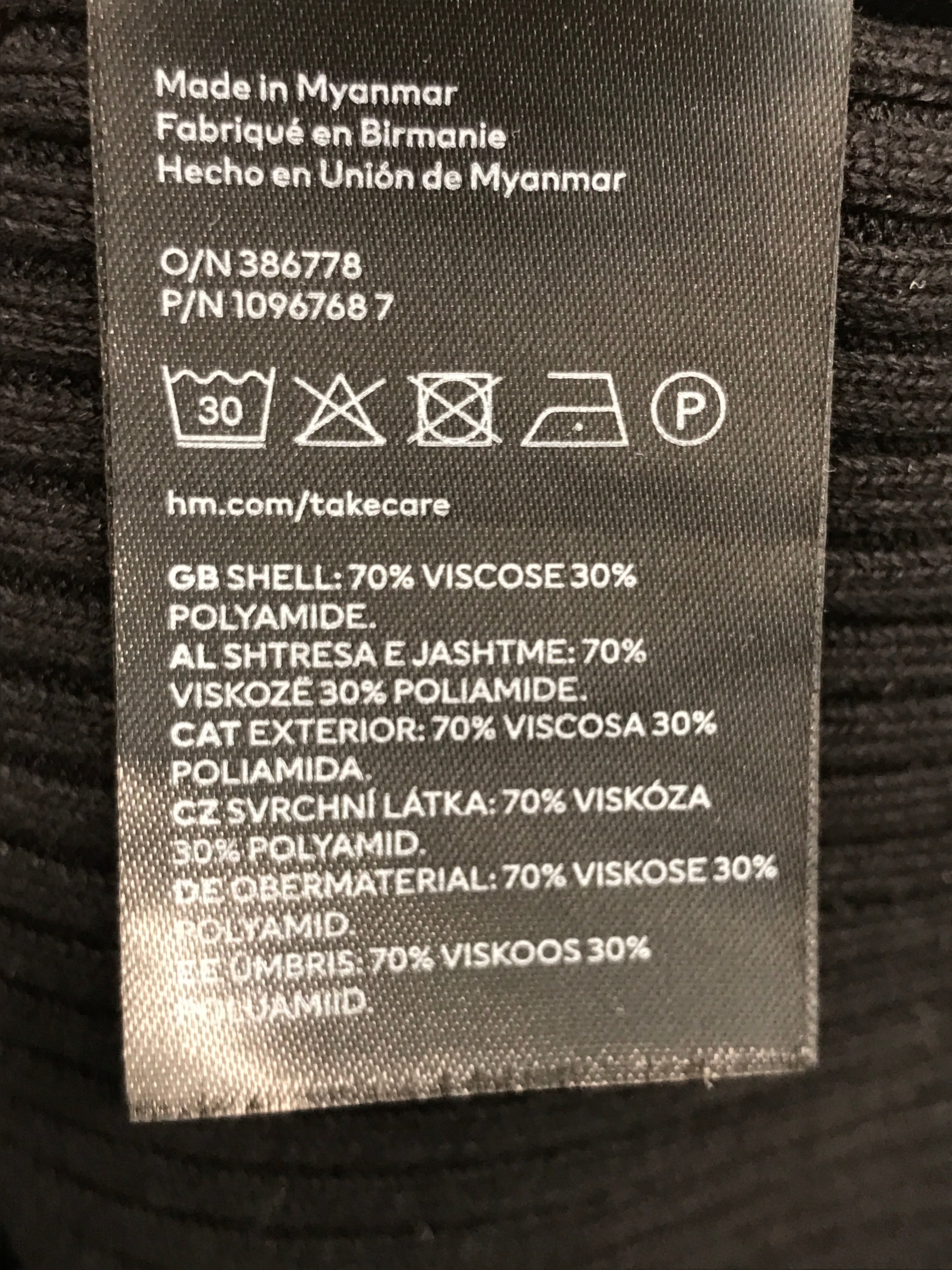 H&M Strik Bluse